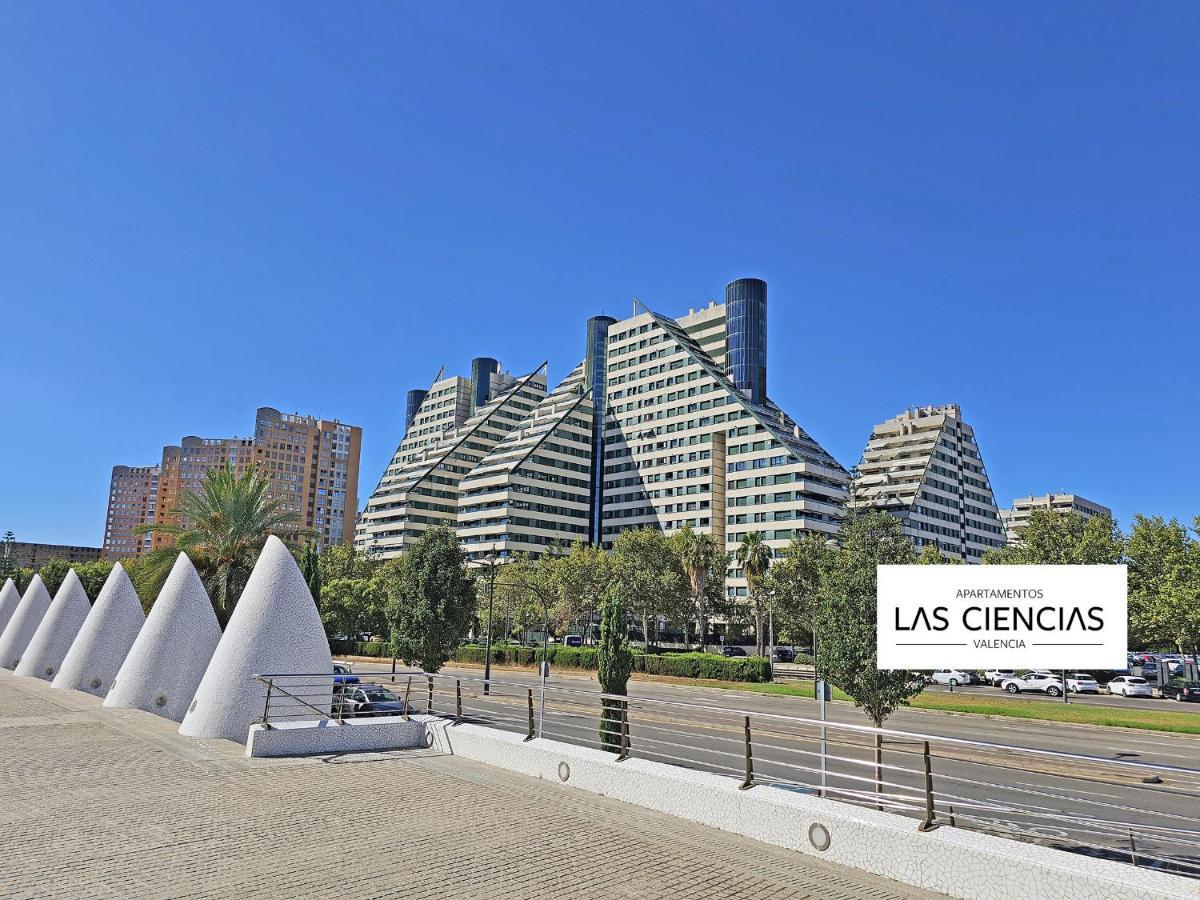Apartamentos Las Ciencias O Валенсия Екстериор снимка